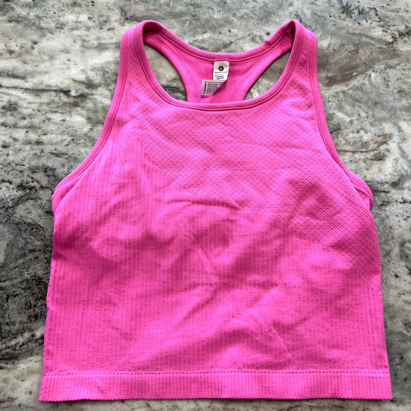 90 Degree Pink Workout Tank Size Medium