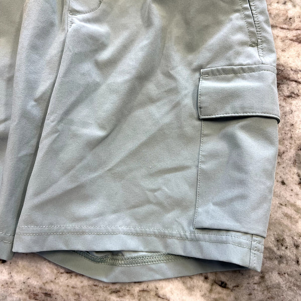 All in Motion Sage Green Cargo Shorts Size Youth Medium