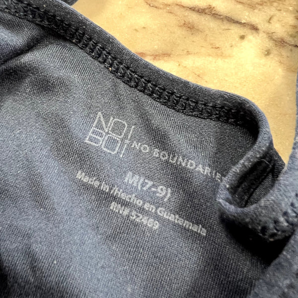 No Boundaries Navy Basic Tank Size Medium