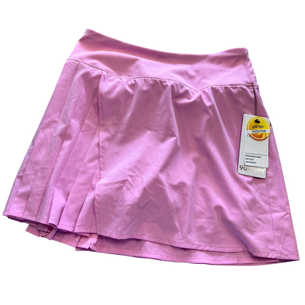 NWT 90 Degree by Reflex Mauve Pleated Athletic Skort Size XS