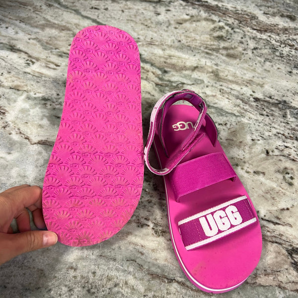 Ugg Pink Allisa Sandals Size Youth 2
