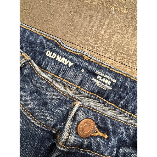 Old Navy Extra High Rise Flare Jeans Size 2