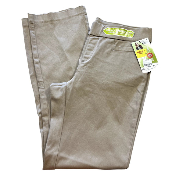 NWT Lee Style Up Barely Bootcut Khaki Pants Size 10