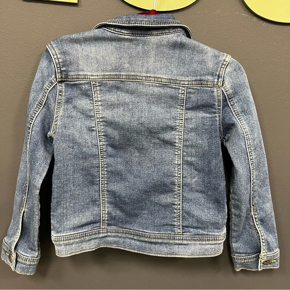 Cat & Jack Girls Denim Jacket Size 5T