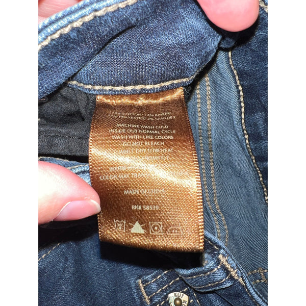 Kut from the Kloth Dark Wash Denim Skinny Jeans Size 2