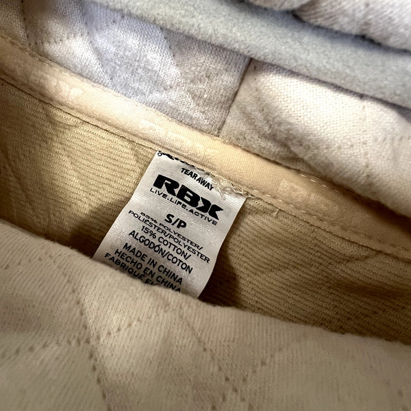 RBX Quilted Turtleneck Ivory Sweater Size Small