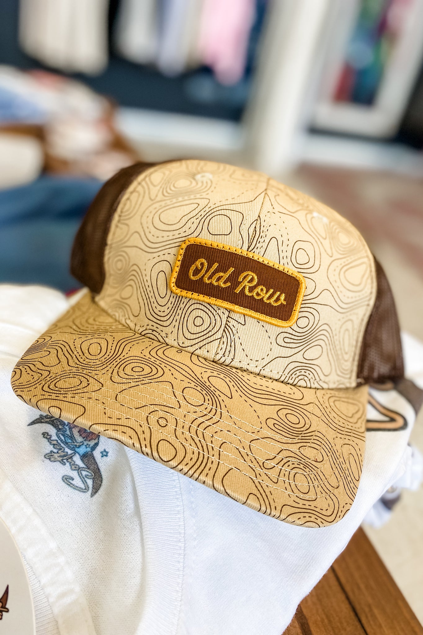 Old Row Desert Mesh Hat