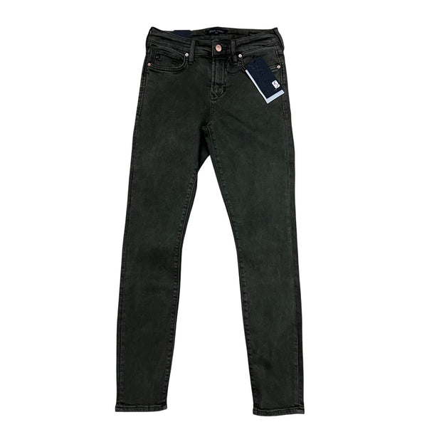 NWT Dear John Gisele High Waist Skinny Jeans Olive Green Size 25