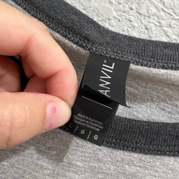 Anvil Unisex Grand Teton National Park Ring Crew Neck Graphic Tee Large