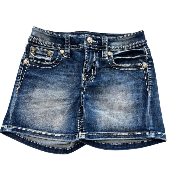 Miss Me Bling Tropical Dreamcatcher Shorts Size 26