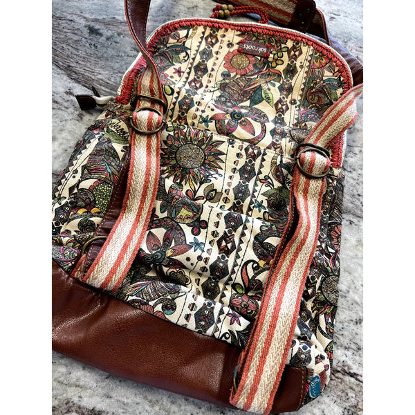 Sakroots Spirit Desert Backpack Crossbody Combo Boho Bag