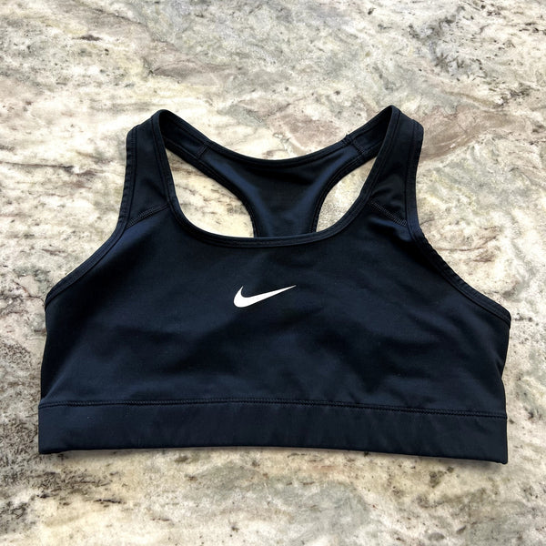 Nike Women's Black Sports Bra Size Large