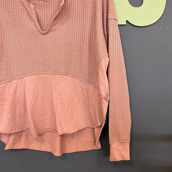 Women's Boutique Mauve Long Sleeve Top Small