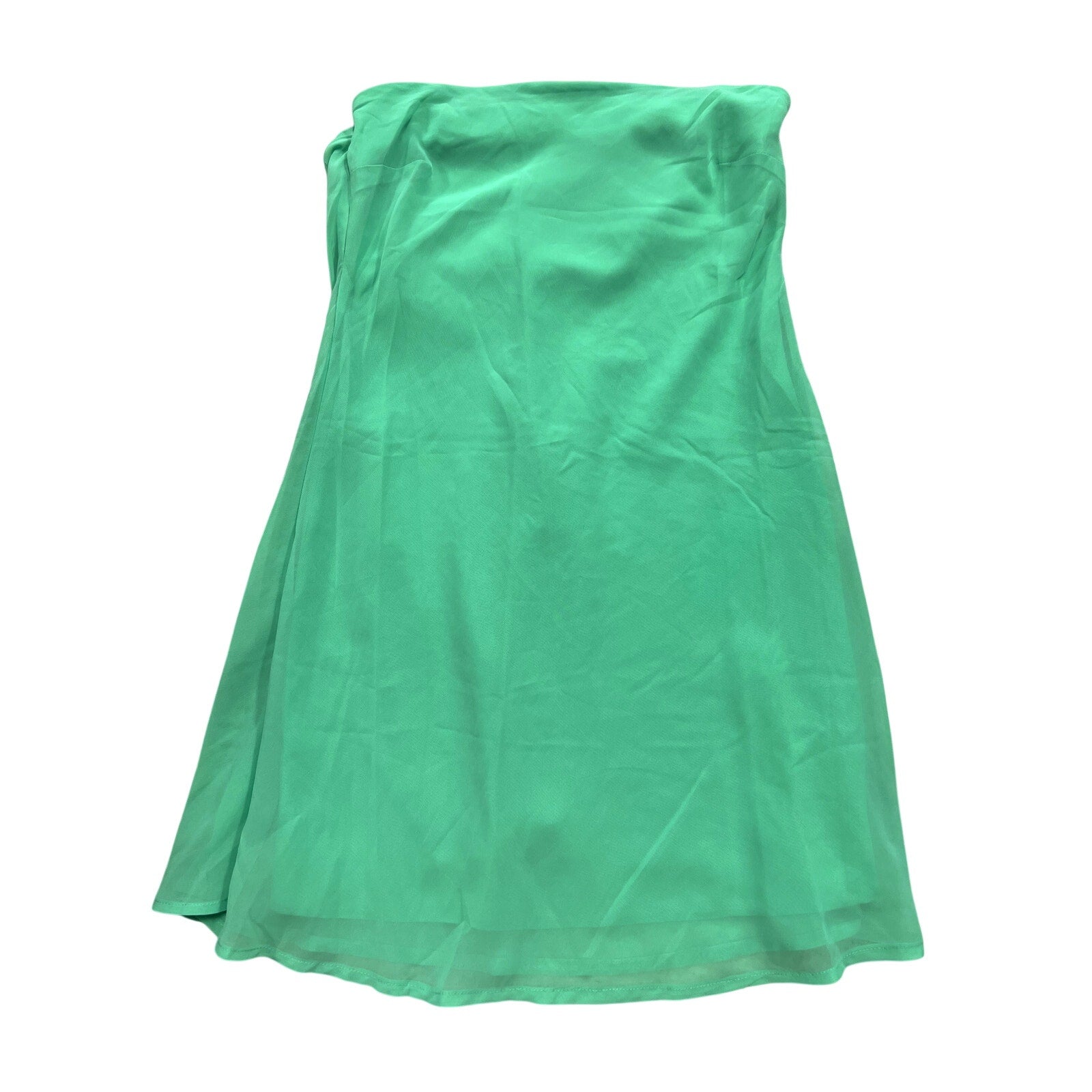 kelly green strapless dress NWT Asos Mini Size 8 – Southern Roots Boutique Front Twist