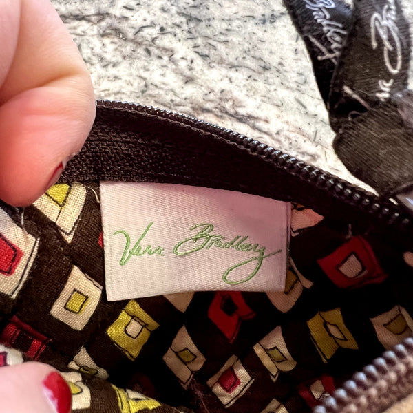 Vera Bradley Retired Puccini Quilted Zip Pouch