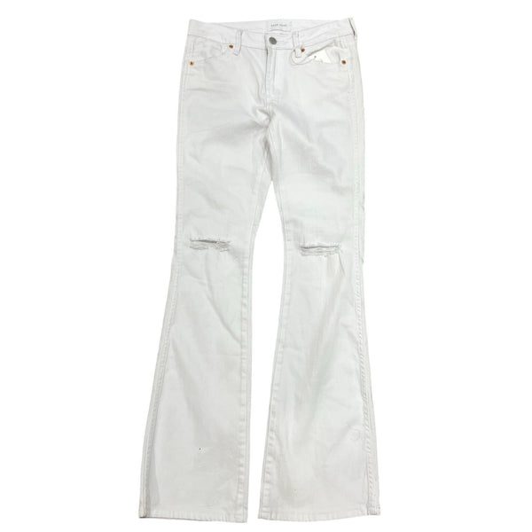 NWT Dear John White Distressed Bootcut Jeans Size 26