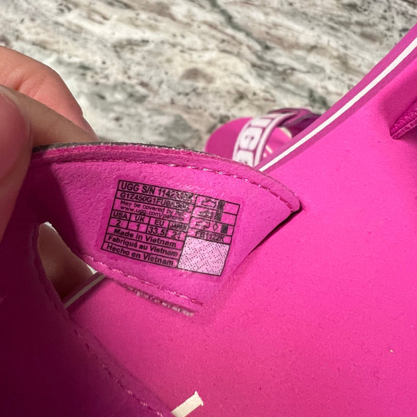 Ugg Pink Allisa Sandals Size Youth 2