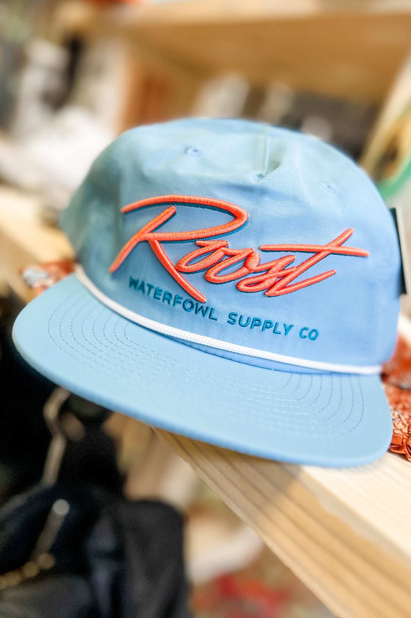 Roost Script Logo Rope Hat