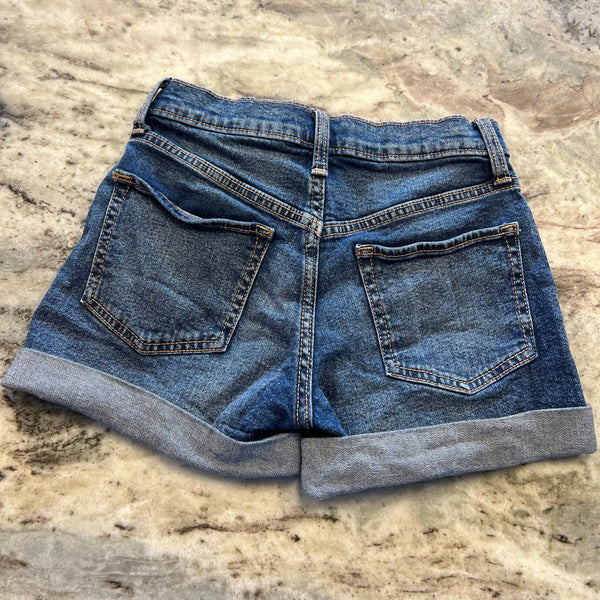 Old Navy Girls Cuffed Denim Shorts Size Youth 12