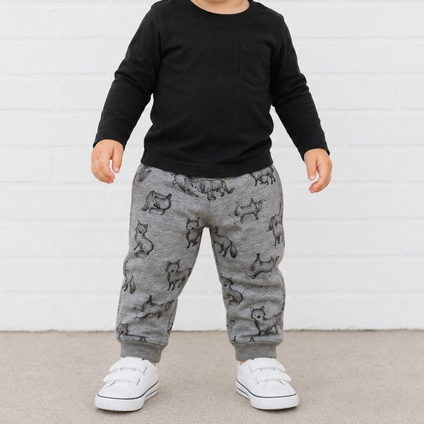 Carter's Gray Fox Sweatpants Size 24 Mo.
