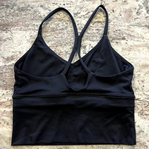 Women's Black Athletic Tank Size Small