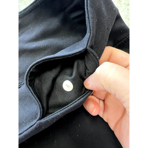 Lululemon Black Cropped Leggings Size 8