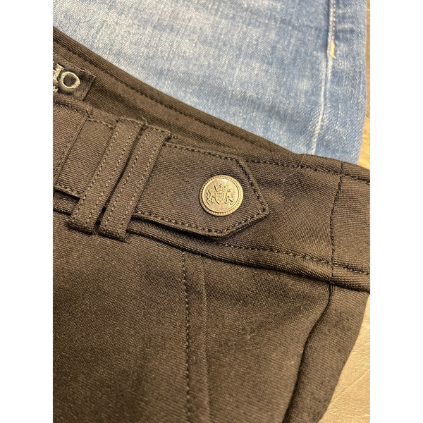Soho Straight Leg Black Dress Pants Size Small