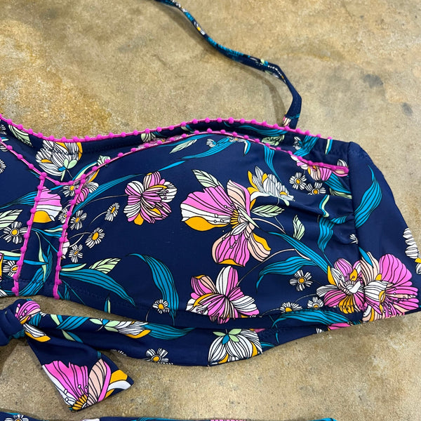 Jessica Simpson Floral 2 Piece Bikini Size XL