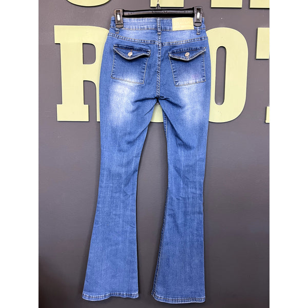 Celebrity Ace Distressed Flare Jeans Size 3