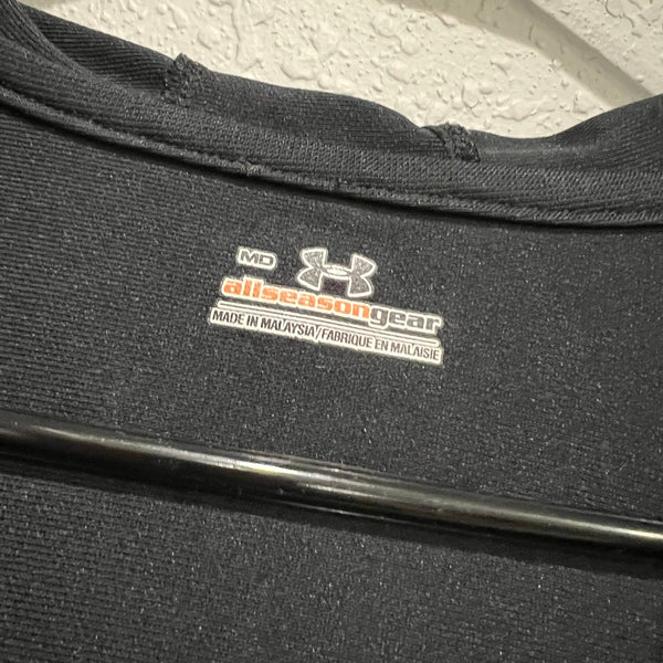 Under Armour All Season Gear Black Full Zip Hooded Jacket Medium