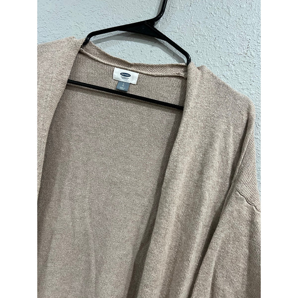 Old Navy Light Mauve Open Front Cardigan Size Large