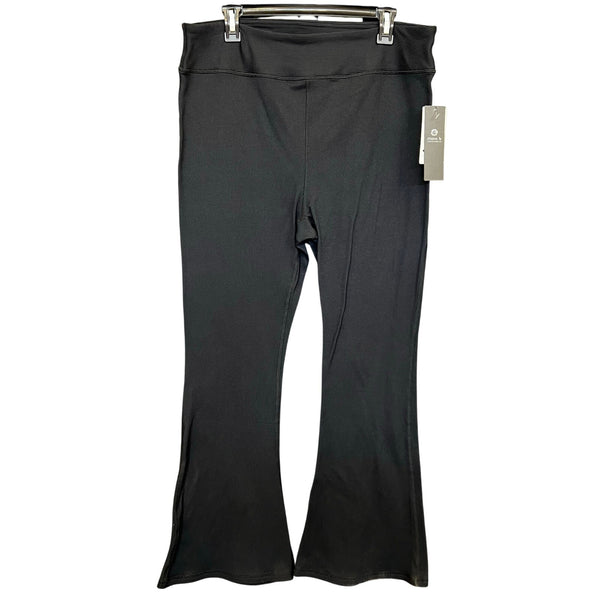 NWT Mono B Ribbed Plus Size Flare Leggings Size 3XL
