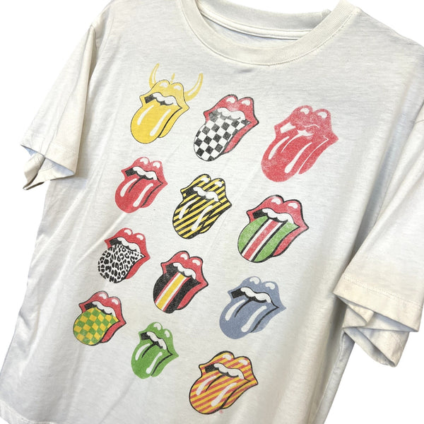 Rolling Stones Tongues Graphic Tee Size Women's Small