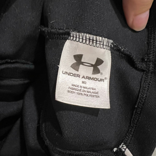 Under Armour All Season Gear Black Full Zip Hooded Jacket Medium