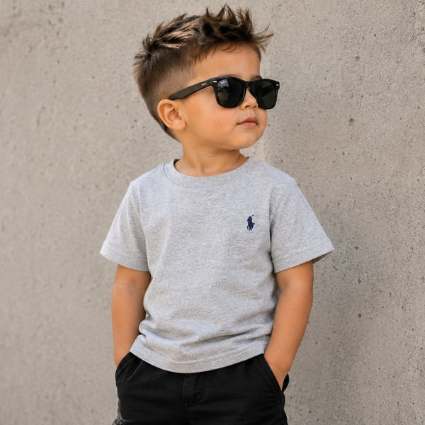 Polo Ralph Lauren Gray Logo Top Size 4T