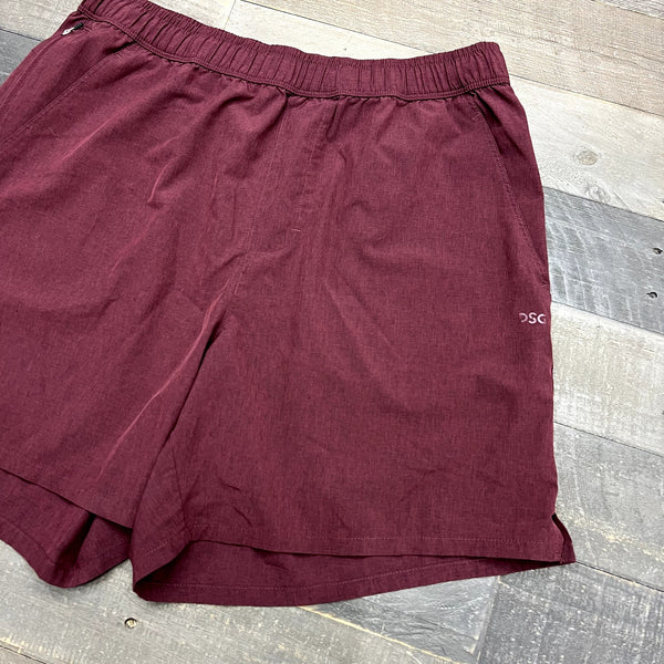 DSG Maroon Men's Athletic Shorts Medium