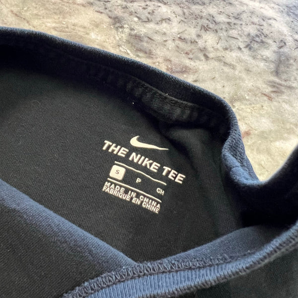 Let's Kick It Girls Black Nike Tee Size Small