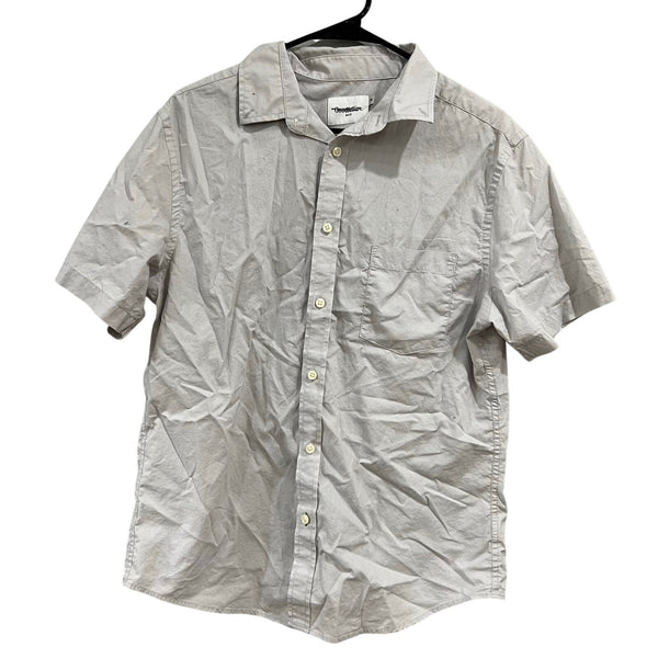 Goodfellow & Co Light Gray Casual Button Down Shirt Medium