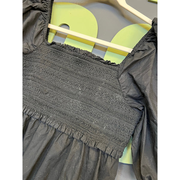 American Eagle Smocked Square Neck Bubble Sleeve Mini Dress Small