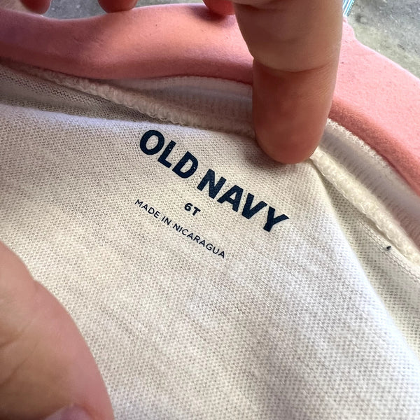 Old Navy Game Day Cutie Long Sleeve Tee Size 6T