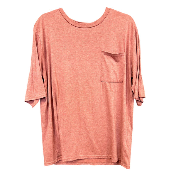Women's Baggy Mauve Pocket Tee Size Large