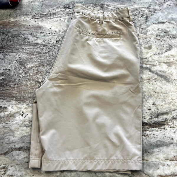 Izod Golf Men's Khaki Shorts Size 36