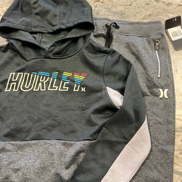 NWT Hurley Boys Hoodie + Jogger Set Size 7