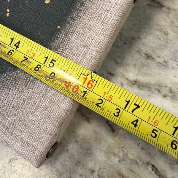 Cotton Hand Painted Studded Edge Farmhouse Decor 16x20