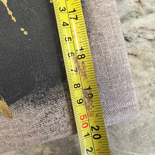 Cotton Hand Painted Studded Edge Farmhouse Decor 16x20