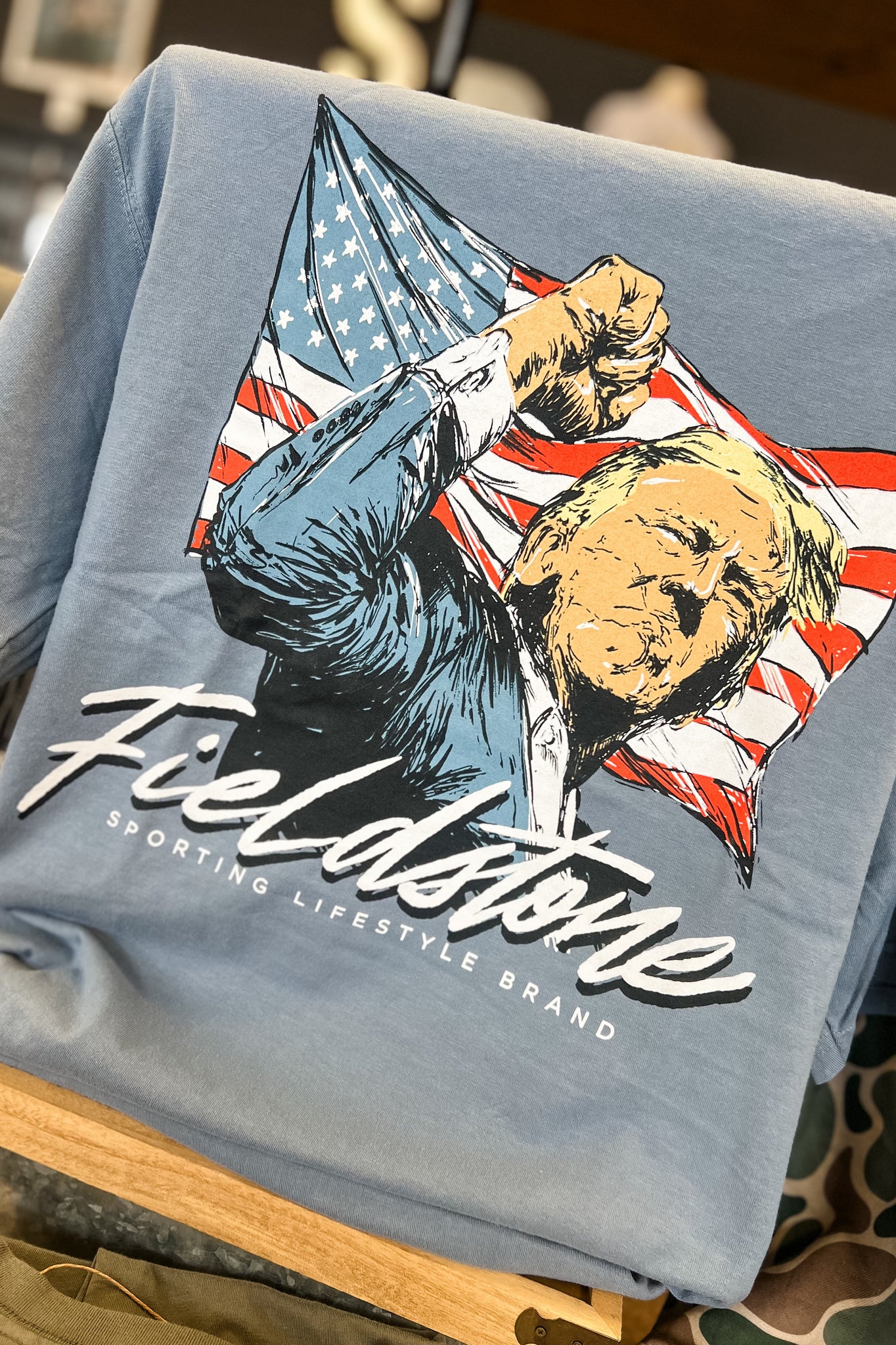 Fieldstone Trump Rally Pocket Tee