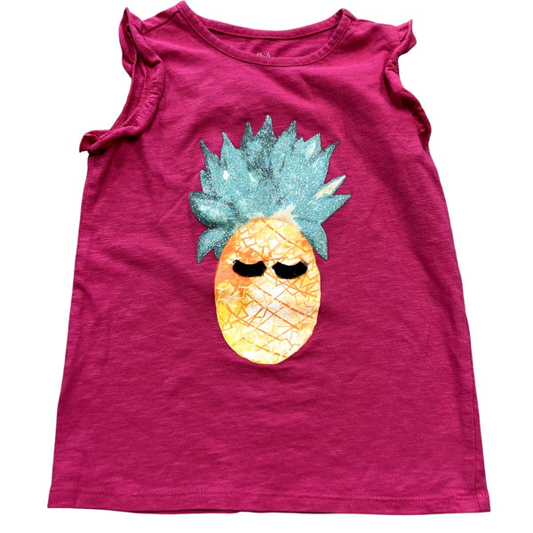 Girls Favorite Playwear Pineapple Tank Size 6