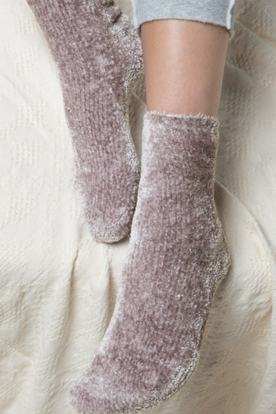 Plush Chenille Fuzzy Socks