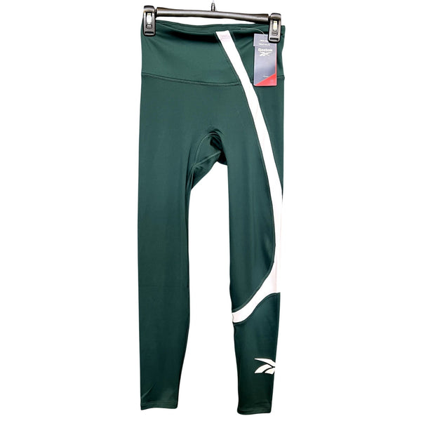 NWT Reebok Women's High Rise Training Leggings Forrest Green Small