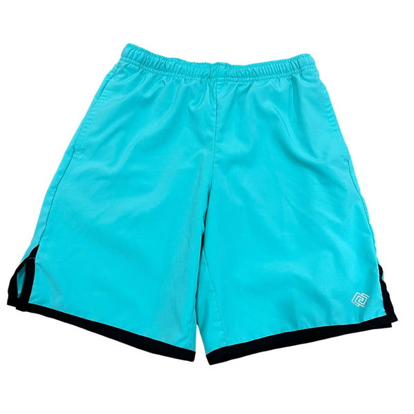Zelos Boys Turquoise Athletic Shorts Youth Medium